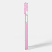 Blonde Drummer Girl met sterren op roze Case-Mate iPhone Case (Achterkant / Links)