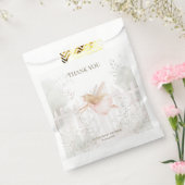 Blonde Fairy Baby shower Bedankt Bedankzakje (Gezegeld)