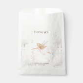 Blonde Fairy Baby shower Bedankt Bedankzakje (Voorkant)