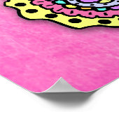 Blonde Fairy Girl Happy Birthday Poster (Hoek)