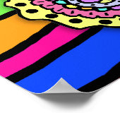  Blonde Fairy Girl Happy Birthday Poster (Hoek)