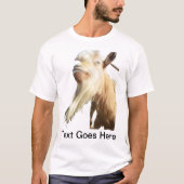 Blonde geit T-shirt (Voorkant)