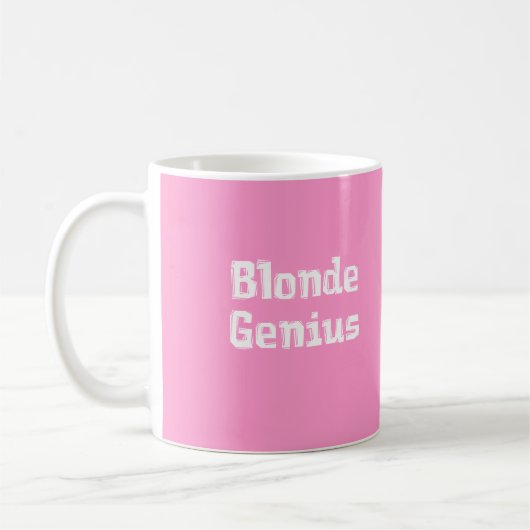 Blonde Genius Gifts Koffiemok (Links)