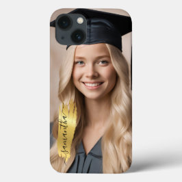 Blonde Girl Graduation Day  Case-Mate iPhone Case