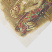 Blonde Girl in nieuwsgierige winkel Tissuepapier (Detail)