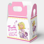 Blonde Girls 9e verjaardag cadeau bedankt voor de  Bedankdoosjes (Geopend)