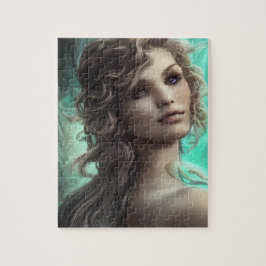 Blonde goddess Jigzaag Puzzle Legpuzzel