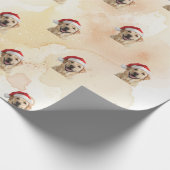 Blonde Goud Retriever 1 Cadeaupapier (Hoek)