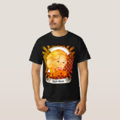 Blonde haarverpleegster t-shirt (Voorkant volledig)
