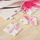 Blonde Hair Bikini Furry Girl Legpuzzel (Zijkant)