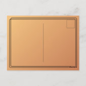 Blonde Hair Dye Bottle Vrouwelijke Cartoon Briefkaart (Achterkant)