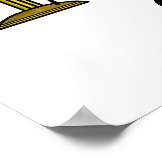 Blonde Ham Radio Pin-up Girl Poster past het aan! (Hoek)