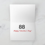 Blonde Ham Radio Pin-up Girl Smoochie Kaart (Binnen)