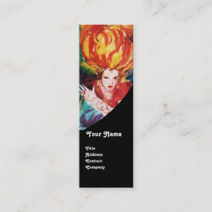 BLONDE IN RED Monogram Beauty, Makeup, Hair Salon Mini Visitekaartje