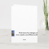 Blonde kinderen met shamrock op groene kaart (Achterkant)