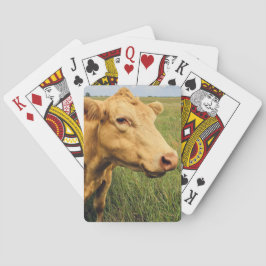 Blonde Koe Pokerkaarten