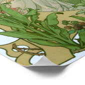 Blonde Lady in White Poster (Hoek)