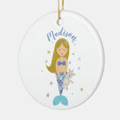 Blonde Little Mermaid Ornament (Links)