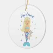 Blonde Little Mermaid Ornament (Links)