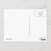 Blonde Lolita Paper Doll Post Card Briefkaart (Achterkant)