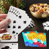 blonde matrozen pokerkaarten (Insitu)