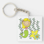 Blonde Meermin Sleutelhanger (Voorkant)