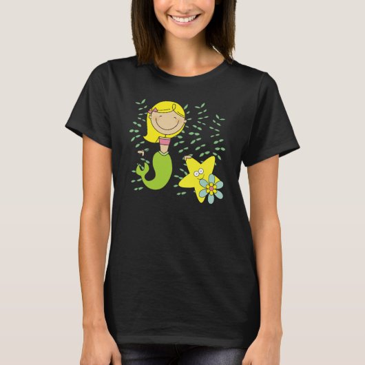Blonde Meermin T-shirt (Voorkant)