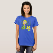 Blonde Meermin T-shirt (Voorkant volledig)