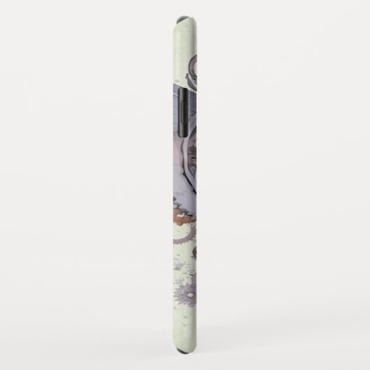 Blonde Meisje iPhone / iPad case (Achterkant/rechts)