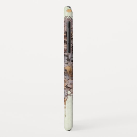 Blonde Meisje iPhone / iPad case (Achterkant/links)