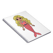 Blonde Mermaid Notitieboek (Rechterzijde)