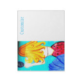 Blonde mermaid Thunder_Cove Notitieblok (Linkerzijde)