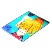 blonde mermaïde notitieboek (Linkerzijde)