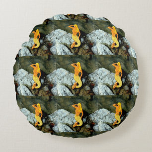 blonde mermaids rond kussen