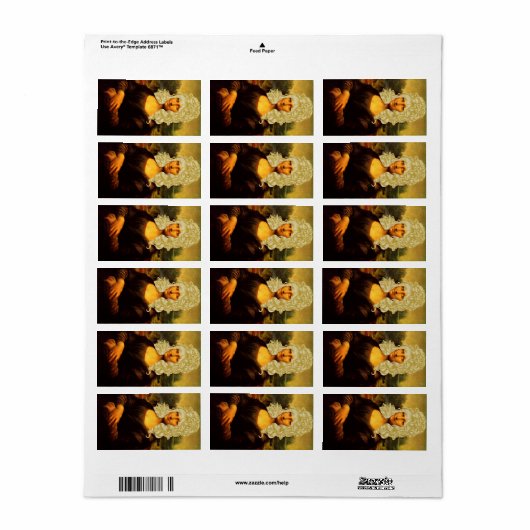 Blonde Mona Lisa Etiket (Full Sheet)