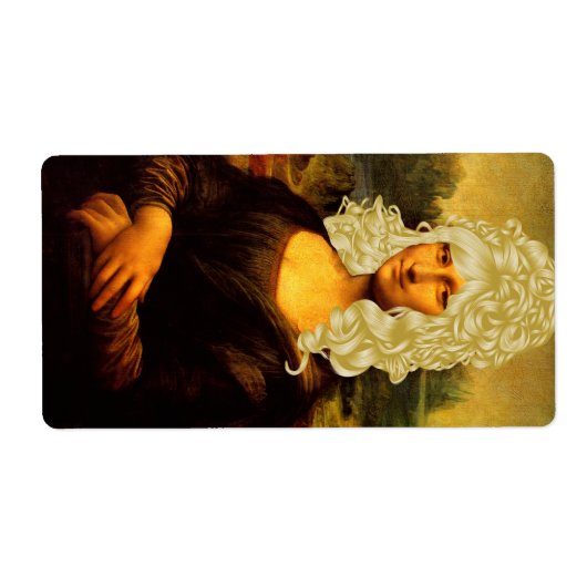 Blonde Mona Lisa Etiket (Voorkant)