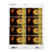 Blonde Mona Lisa Etiket (Full Sheet)