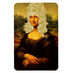Blonde Mona Lisa Magneet