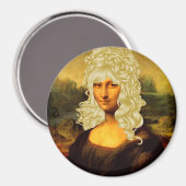 Blonde Mona Lisa Magneet (Voorkant / Achterkant)