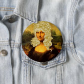 Blonde Mona Lisa Ronde Button 4,0 Cm (In situ)