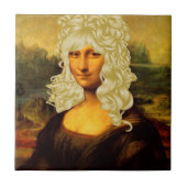 Blonde Mona Lisa Tegeltje (Voorkant)