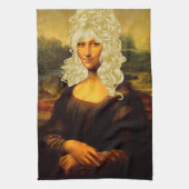 Blonde Mona Lisa Theedoek (Verticaal)