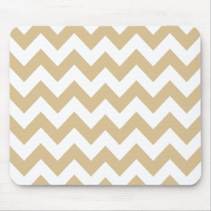Blonde Neutral Chevron Muismat