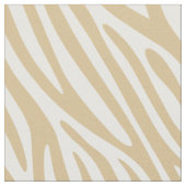 Blonde Neutrale Zebra Stof (Close Up)