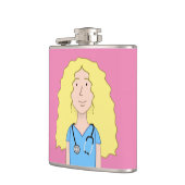 Blonde Nurse Heupfles (Links)