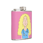 Blonde Nurse Heupfles (Rechts)