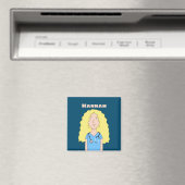 Blonde Nurse Magneet (Insitu (Vaatwasser))