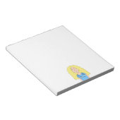 Blonde Nurse Notitieblok (Schuin)