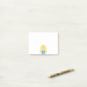 Blonde Nurse Post-it® Notes (Op bureau)
