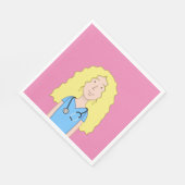 Blonde Nurse Servet (Hoek)